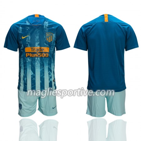 Completo Calcio Atlético Madrid Bambino Divisa Terza 2018/2019